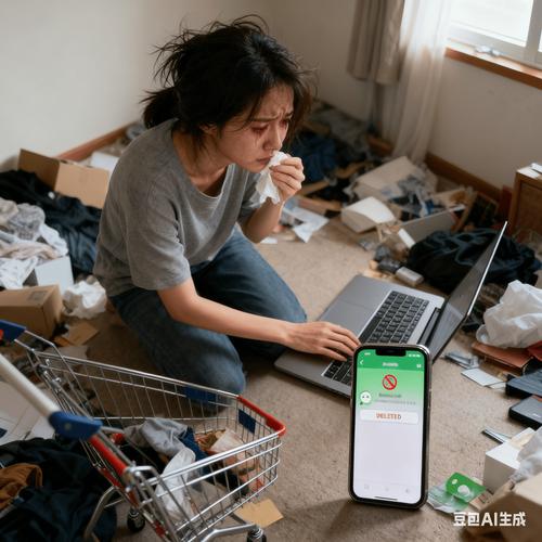 深夜手机购物苦恼